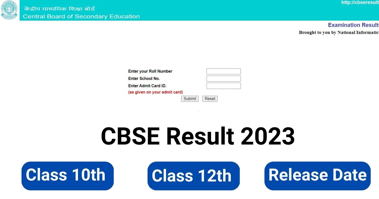CBSE Result 2023 Class 10, 12 Result OUT, Roll No, Name Wise